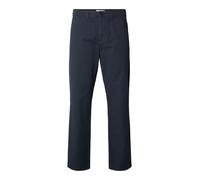 Selected Miles 196 Straight Fit Pants Bleu 36 / 34 Homme