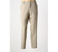 selected pantalons homme de couleur beige 48