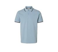 SELECTED Polo SLHSLIM-ATLAS bleu clair | XL