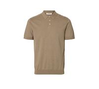 SELECTED Poloshirt SLHBERG beige | L