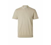 SELECTED Poloshirt SLHBERG beige | M