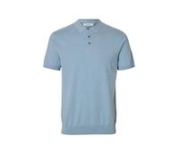 SELECTED Poloshirt SLHBERG bleu clair | S