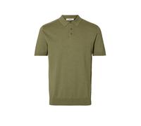 SELECTED Poloshirt SLHBERG olive | M