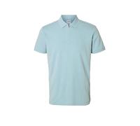 SELECTED Poloshirt SLHFAVE bleu clair | L