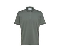 Selected Fave Short Sleeve Polo Vert M Homme