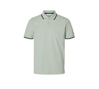 Selected Polo Atlas Sport coupe slim manches courtes Vert XL Homme