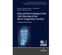 Selected Proceedings Of The 14th Meeting Of The Slavic Linguistics Society
