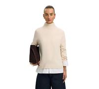 SELECTED FEMME Pull à col roulé SLWCILLE blanc | L