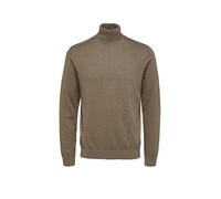 Selected – Pull Berg col montant Marron – M Homme