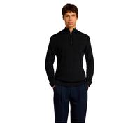 SELECTED HOMME Pull à Demi-Fermeture éclair 100% Laine mérinos