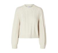 SELECTED Pull-over 'Birte' beige clair, Taille L
