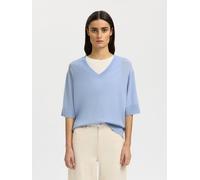 SELECTED Pull-over bleu ciel, Taille XS