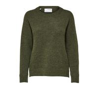SELECTED Pull-over 'FLULU' vert foncé, Taille L