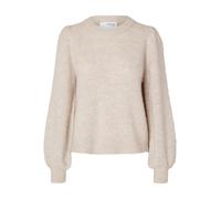 SELECTED Pull-over 'Lulu' mastic / beige chiné, Taille XL
