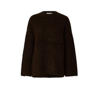 SELECTED Pull-over oversize 'SLFGabriella' brun foncé, Taille S