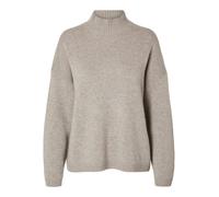 SELECTED Pull-over 'SLFCILLE' beige chiné, Taille S