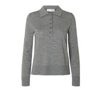 SELECTED Pull-over 'SLFThea' gris chiné, Taille M