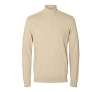SELECTED Pull-over 'SLHBERG' beige, Taille XXL