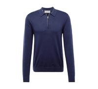 Vêtements Selected Homme Slhberg ls Half Zip Polo Noos pour Accessoires L Bleu