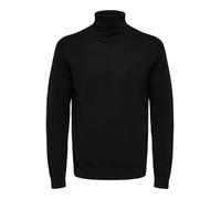SELECTED HOMME Pull-over 'SLHBerg' noir, Taille L