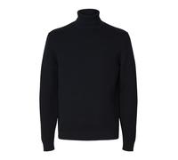 SELECTED FEMME Roll Neck Slhdane Ls Knit Structure col roulé Noos, Sky Captain, L Homme