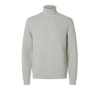 SELECTED Pull-over 'SLHDane' gris clair, Taille M