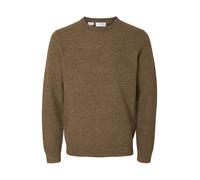 SELECTED Pull-over 'SLHROSS' brun foncé, Taille M