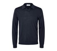 SELECTED Pull-over 'SLHTRAY' bleu marine, Taille M