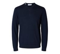 SELECTED Pull-over 'SLHTRAY' bleu nuit, Taille L