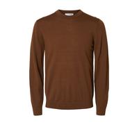 SELECTED Pull-over 'SLHTRAY' marron, Taille XXL