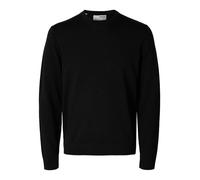 Selected Tray Sweater Noir L Homme