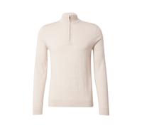 Selected Tray Half Zip Sweater Beige XL Homme