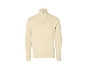 SELECTED Pull Troyer SLHDANE beige | XL