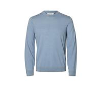 Selected Tray Sweater Bleu S Homme