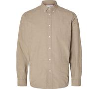 Selected Rick Chemise Slim Fit Morel Beige - Grand XL
