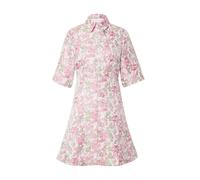 SELECTED Robe-chemise 'ARISA-ELEA' vert clair / rose / blanc, Taille 38
