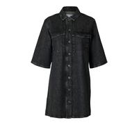SELECTED Robe-chemise 'HARPER' noir denim, Taille 40