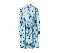 SELECTED Robe-chemise 'IRENE' bleu clair / bleu foncé / vert, Taille 34