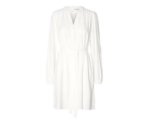 SELECTED Robe-chemise 'Viva' blanc, Taille 38