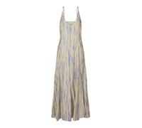 SELECTED Robe d’été beige / bleu denim, Taille 34