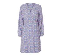 SELECTED Robe 'Fiola' bleu foncé / vert gazon / violet clair / rose pastel / blanc, Taille 40