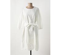 selected robes femme de couleur blanc 36