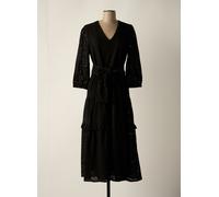 selected robes femme de couleur noir 38