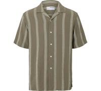 Selected Sal Chemise Relax Fit Vétiver Vert - Grand XL