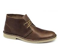 SELECTED Sel Leon Leather NOOS H, Boots homme - Marron - Marron (caramel), 46 EU (12 Homme UK) EU