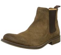 Selected Sel Melvin Daim Chelsea Bottes pour Homme - Marron - Marron (Beige),