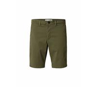 SELECTED Pantalon chino 'SLHMiles' olive, Taille 33