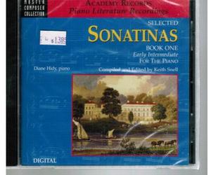 Selected Sonatinas Book One for the Piano (Early Intermediate)