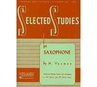 Selected Studies Saxophone Sheet Music Advanced Etudes And Exercises Rubank Educational Library Vol. 106 Woodwind Method Book