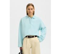 SELECTED Sweat-shirt 'SLFari Gia' bleu clair, Taille XL